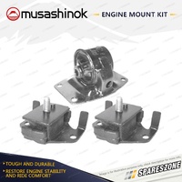 Front + Rear Engine Mount Kit for Toyota Hiace LH119 123 129 2.8L 4Cyl Diesel