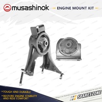 Front + Rear Engine Mount Kit for Toyota Celica ZZT231 1.8L 2ZZGE 99-06 Auto