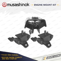 Front + Rear Engine Mount Kit for Toyota Hilux KUN16R - Front with Metal Tongue