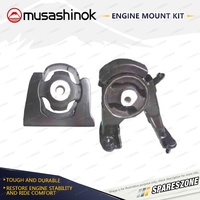 Front + Rear Engine Mount Kit for Toyota Corolla ZRE152R 1.8L 4Cyl 2ZRFE 07-14