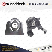 Front + Rear Engine Mount Kit for Toyota Rav 4 ACA38 2.4L 4Cyl 4WD 08-13 Manual