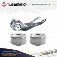 Front + Rear Engine Mount Kit for Volkswagen Transporter T4 2.4L 5 Spd Man 90-98