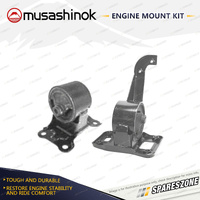 Musashinok LH + RH Engine Mount for Hyundai Sonata Y3 2.0L G4CP 94-94 Manual