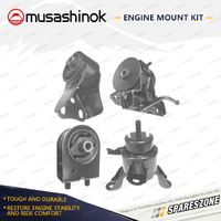 Musashinok Full Engine Mount Kit for Mazda MPV LW 2.5L 3.0L V6 GY AJ 99-06 Auto