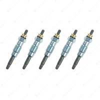 5 x Bosch Glow Plugs for Mercedes Benz 190D W201 MB100D 661 2.5L I5 1983-2005