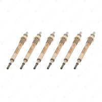 6 x Bosch Glow Plugs for Jaguar F-Pace XF X250 X260 X351 XJ30D 3.0L V6 24V 09-On