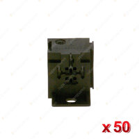 50 Pcs Bosch Relay Sockets 3334485008 - Length 36mm Width 30mm Height 24mm