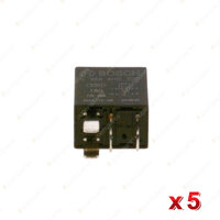 5 Pcs Bosch Main Relays 0986AH0300 - 4 Pin Rated Current 20A Voltage 12V