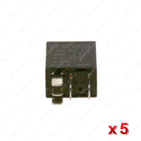 5 Pcs Bosch Main Relays 0986AH0307 - 5 Pin Rated Current 30A Voltage 12V