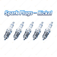 5 x Bosch Nickel Spark Plugs for Volvo 850 C70 Cabrio S60 S70 V70 I II