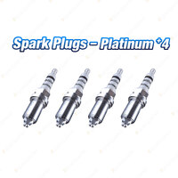 4 x Bosch Platinum +4 Spark Plugs for BMW Mini Cooper S R50 R52 R53