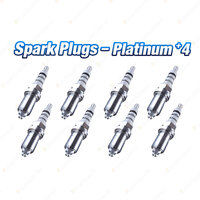 8 x Bosch Platinum +4 Spark Plugs for Morgan Aero 8 8Cyl 4.4L 03/2004-on
