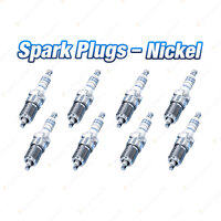 8 x Bosch Nickel Spark Plugs for Volkswagen Touareg 7LA AXQ 8Cyl 4.2L