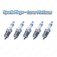 5 x Bosch Laser Platinum Spark Plugs for Volvo 850 Kombi T-5R C70I S60I S70