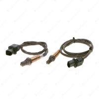 2x Bosch Pre-Cat Oxygen Lambda Sensors for Mercedes Benz AMG G63 W463 4.0L 430KW