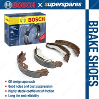 4 x Rear Bosch Brake Shoes for Ford Courier PB PC PD PE PG PH Shoe Width 51.5