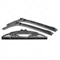 Bosch Aerotwin Retrofit Wiper Blade Set for Ford Festiva WA WB WF Laser KJ