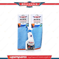 1 x Bowden's Own After Glow Pack include a Drying Aid and two Big Softie Cloths