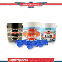 1 x Bowden's Own 3 Bucket Wash Kit - Complete Aussie Made Safe Washing