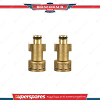 2 x Bowden's Own Snow Blow Cannon Bosch Adapters - Pressure Washers