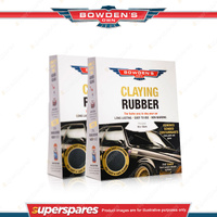 2 x Bowden's Own Fine Clay Rubber Big - Super Fine Grade Specialised Rubber