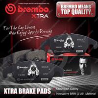 4 Front Brembo Xtra Brake Pads for BMW 1 Ser E81 E82 E87 E88 3 E90 E91 E92 E93