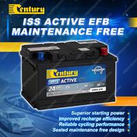 Century ISS Active EFB MF battery for Jeep Renegade 1.4 2.4 Petrol SUV