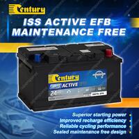 Century ISS Active EFB MF battery for Audi Tt 2.0 Petrol AWD Coupe CCZA CCTA