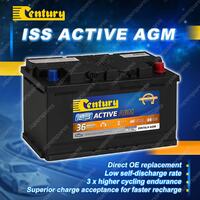 Century ISS Active AGM Battery for Vw Tiguan 1.4 2.0 Transporter 2.0