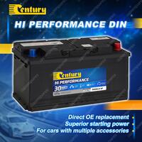Century Hi Performance Din Battery for Ssangyong Chairman 3.2 Petrol M 104.992