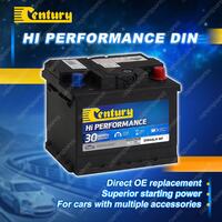 Century Hi Performance Din Battery for Citroen C3 1.4 C4 1.6 Xsara 1.4 LPG