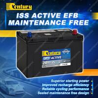 Century ISS Active EFB MF battery for Ssangyong Rexton W / Rexton 2.0 Xdi Diesel