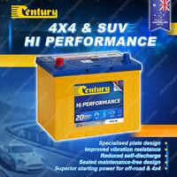 Century Hi Performance 4X4 Battery for Citroen DS 19 SM 2.7 2.9 Petrol FWD