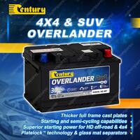 Century Overlander 4X4 MF Battery for Vw Transporter Caravelle 2.1 Syncro Bus DJ