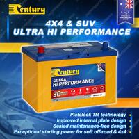 Century Ultra Hi Performance 4X4 Battery for Mazda Bt-50 2.5 3.0 CDVi Diesel