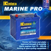 Century Marine Pro Battery - for Boats With Engines Up to 70hp 12V