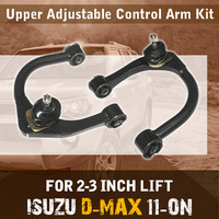Upper Adjustable Camber Control Arm Kit for Lift Up 3" for Isuzu D-Max 11-on