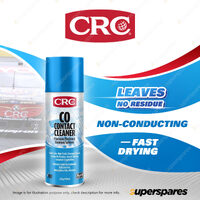 1 x CRC CO Contact Cleaner 350g Aerosol High Purity Cleaning Solvent