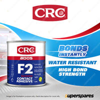 1 x CRC F2 Multi Purpose Contact Adhesive 1L High Performance Bond Strength