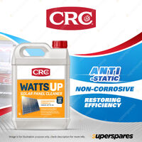 1 x CRC WattsUp Solar Panel Cleaner 1 Litre - Concentrate Formula