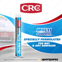 1 x CRC Minute Mend 114g Multi Purpose Epoxy Putty Stick Applied Underwater