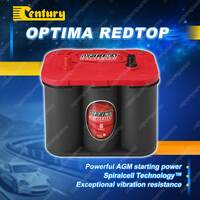 Century Redtop Optima Battery for Aveling Barford 6DS Rollers 12 Volts