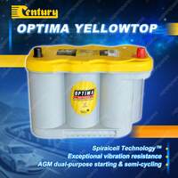 Century Yellowtop Optima Battery for Ford Thunderbird 7.0L Petrol 1967-1971