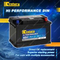 Century Hi Perfomance DIN Battery for Renault 4 Scenic Trafic 0.8L 1.6L 1.9L