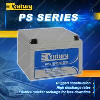 Century PS Series Battery - 12 Volts 24Ah Warranty 12M Stationary Power