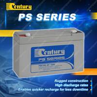 Century PS Series Battery - 6 Volts 10Ah Warranty 12M Stationary Power