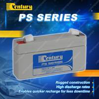 Century PS Series Battery - 6 Volts 1.2Ah Warranty 12M Stationary Power