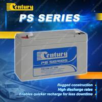 Century PS Series Battery - 6 Volts 12Ah Warranty 12M Stationary Power