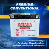 Katana Sports Battery - 255CCA 20Ah for Honda Various Models Motorcycle