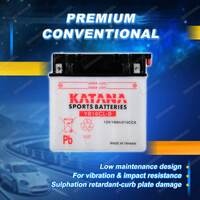 Katana Sports Battery - 12V 215CCA 19Ah for Arctic Cat Tiger Shark All Models